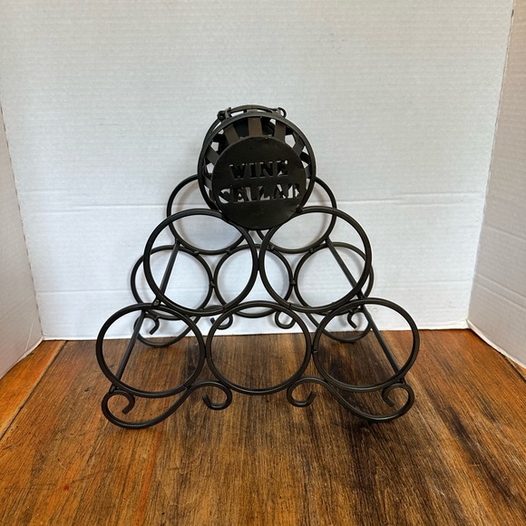 Wine Cellar Tabletop Wine Rack Holder Wine Bottle Storage for Corks - Picture 2 of 10